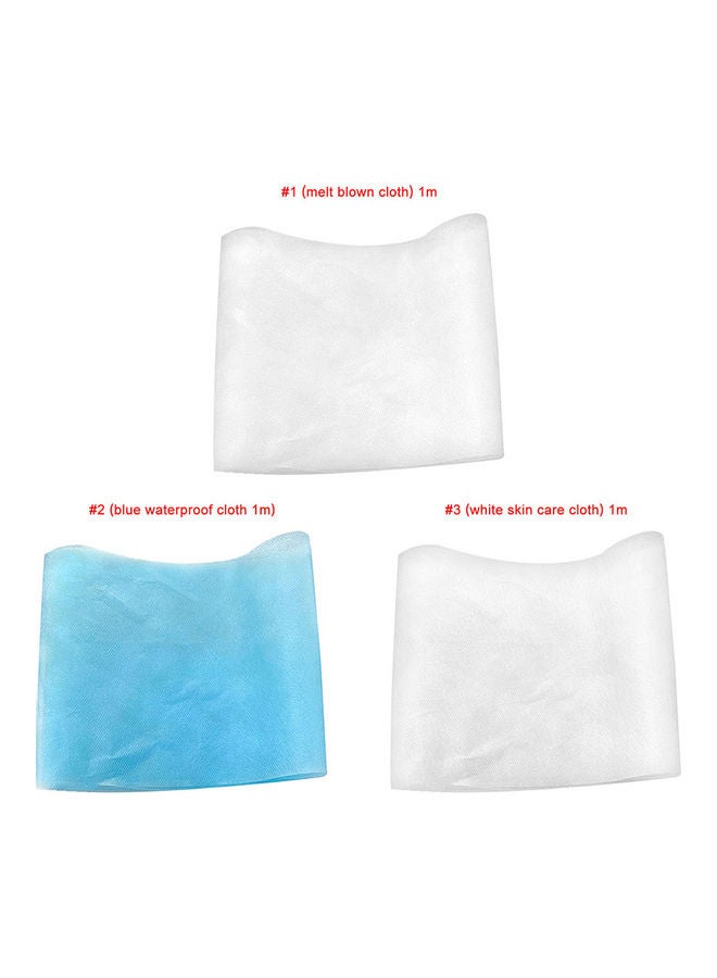 Melt-Blown Fabric DIY Mask Blue/White 5 x 5 x 2cm