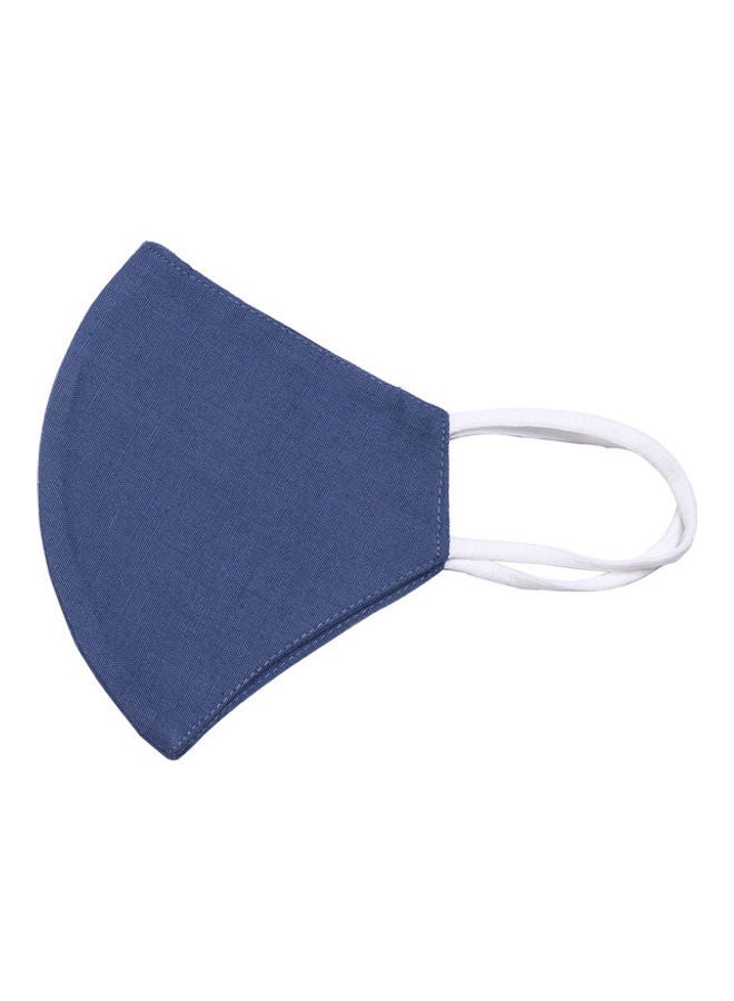 Cotton Premium Quality Washable Face Mask Blue