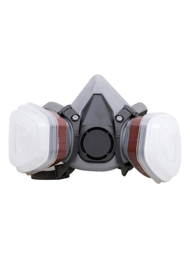 Half Face Painting Spraying Respirator Gas Mask Multicolour