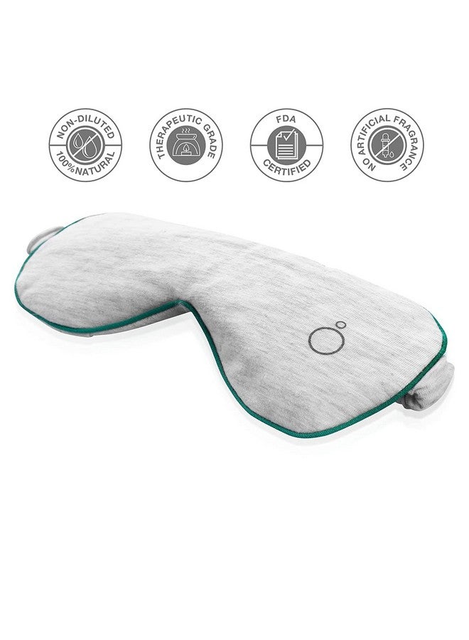 Sleep Easy Relaxing Travel Eye Mask With Mild Aroma Of Herbs And Essential Oils