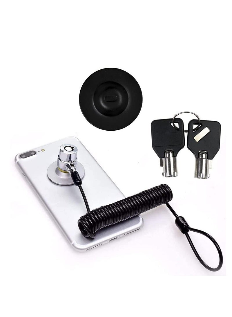 Laptop Cable Lock, Secure Your Electronic Devices with I3C Lock and Kensington Clicksafe Combination - For iPads, Tablets, Laptops, Smartphones, More