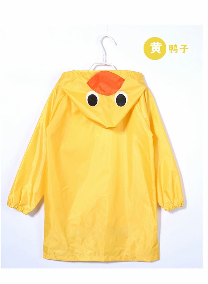 Children's raincoats Cartoon Kids Rain Jacket Boys Girls Hooded Rain Poncho Outdoors Kids Transparent Raincoat Student Rain Suit Waterproof Durable Windbreaker