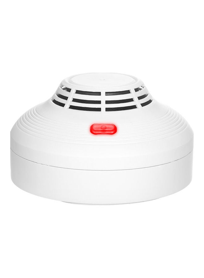 Smoke Detector and Fire Alarms Photoelectric Sensor White