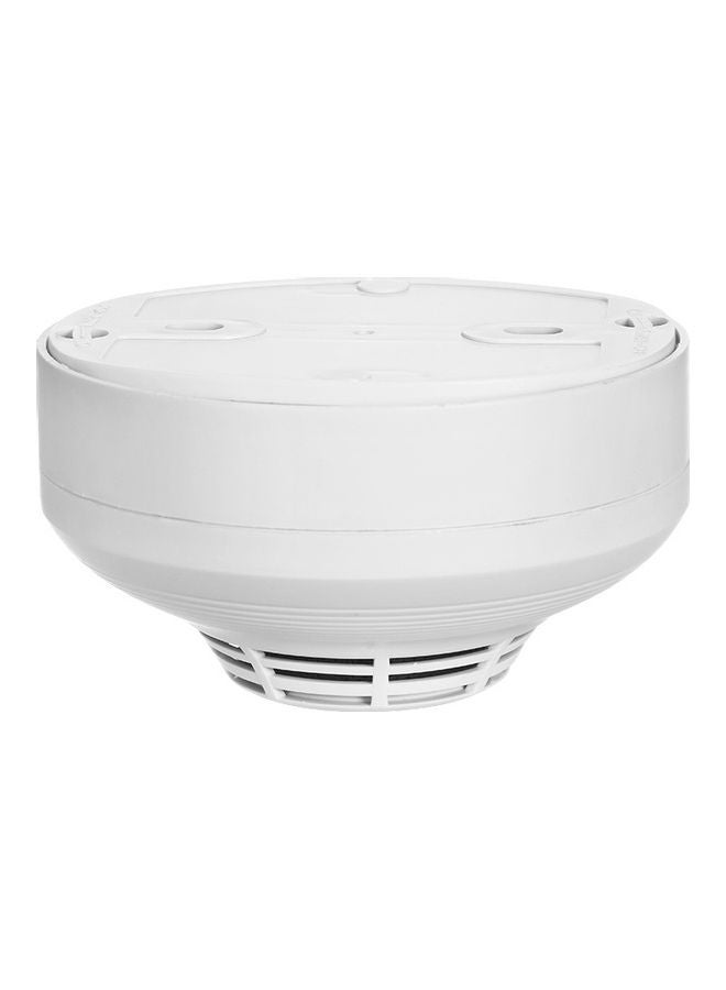 Smoke Detector and Fire Alarms Photoelectric Sensor White