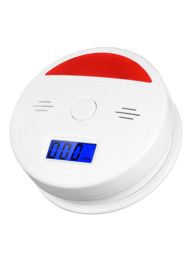 Carbon Monoxide and Alarm Sensor CO Detector White