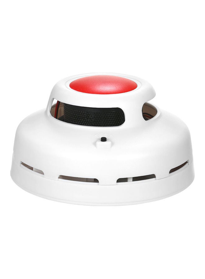 Smoke Detector and Fire Alarms Photoelectric Sensor White