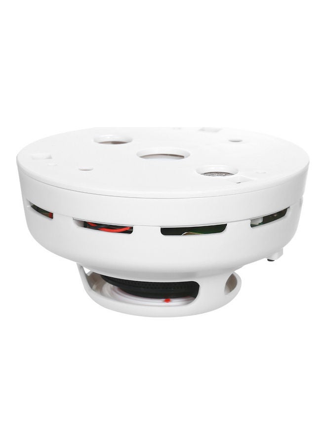 Smoke Detector and Fire Alarms Photoelectric Sensor White