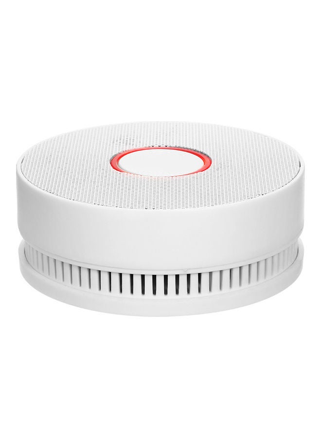 Smoke Detector and Fire Alarms Photoelectric Sensor White