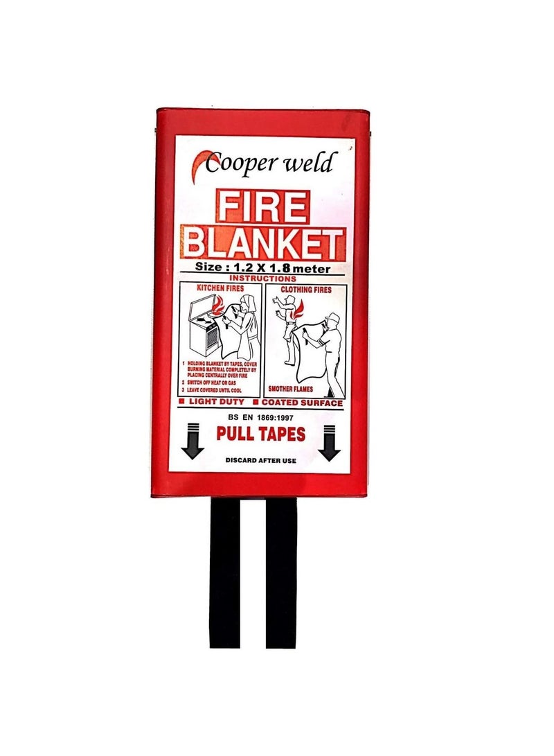 Kitchen Fire Blanket 1.2 x 1.8 Meter