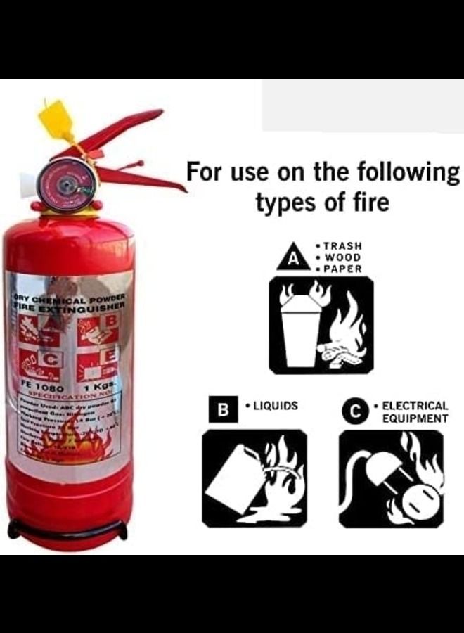 Safety Kit For All Vehicles warehouses offices Includes First Aid Kit fire Extinguisher & Fire Blanket (1kg)