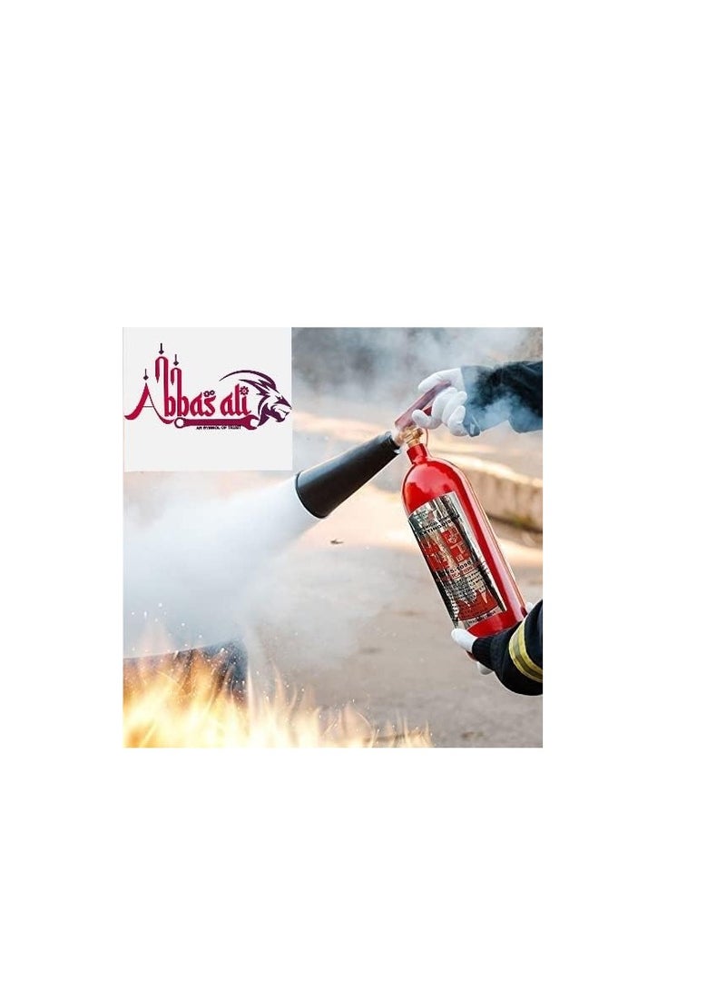 Dry Powder Fire Extinguisher Used