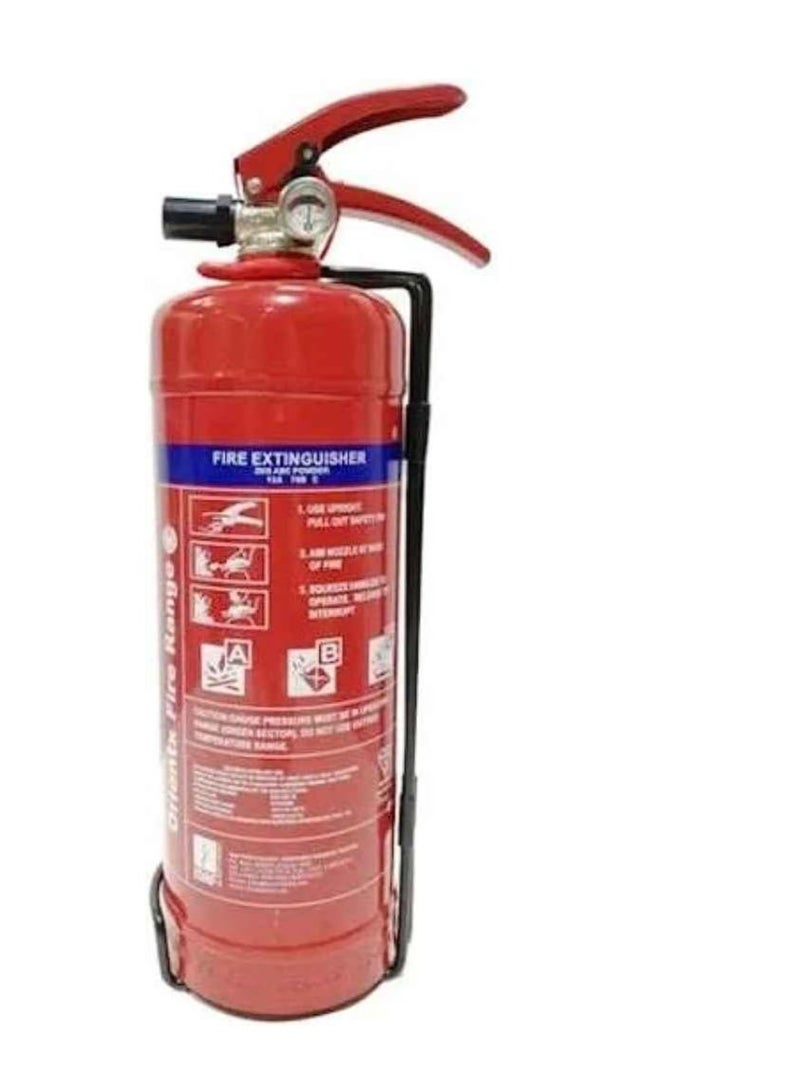 Dry Powder Fire Extinguisher Used