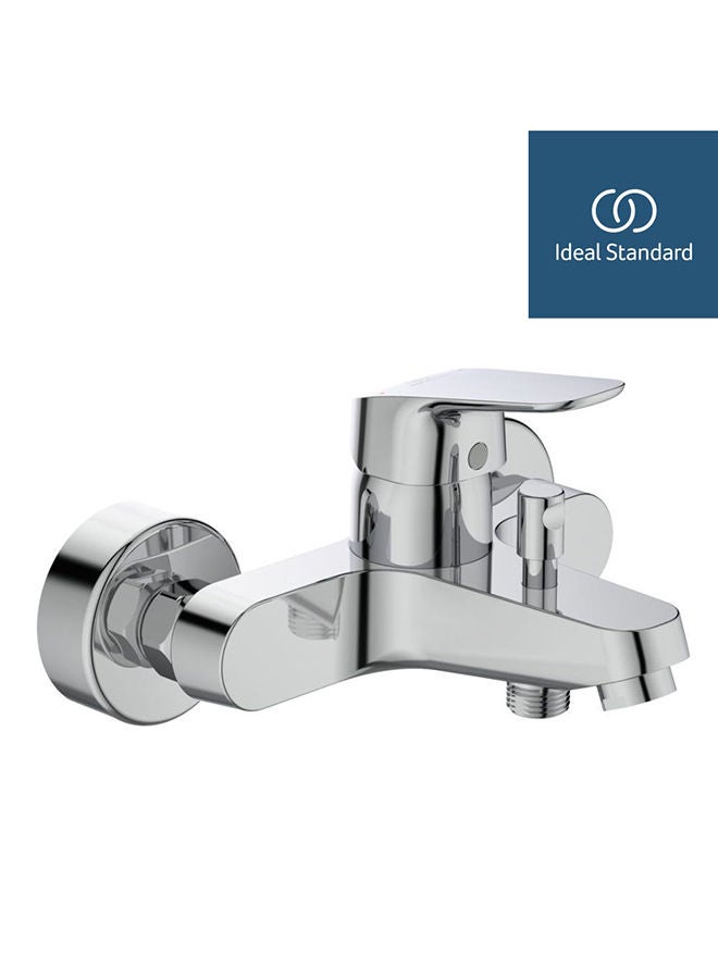 Ceraflex Bath Shower Mixer Brass Rain Shower Single Handle Faucet, Handheld Spray Chrome