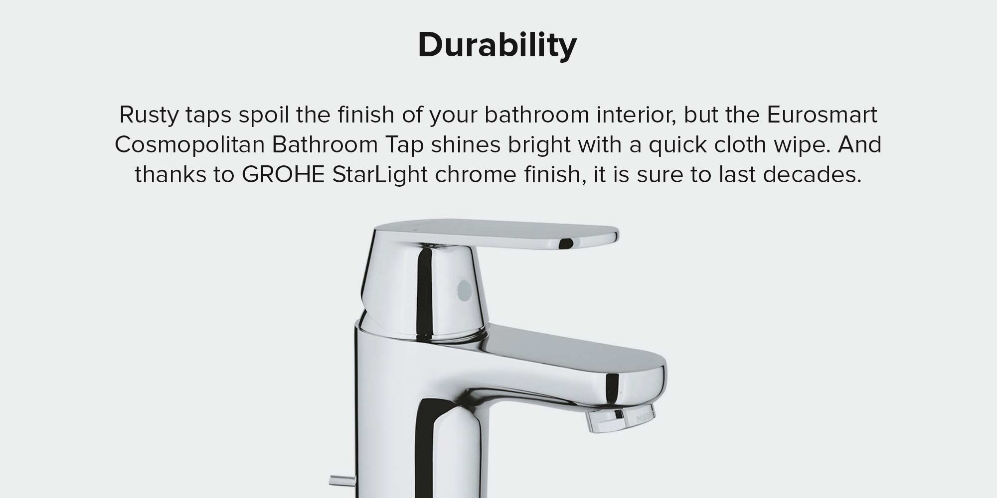 Eurosmart Cosmopolitan Ohm Basin Faucet Chrome