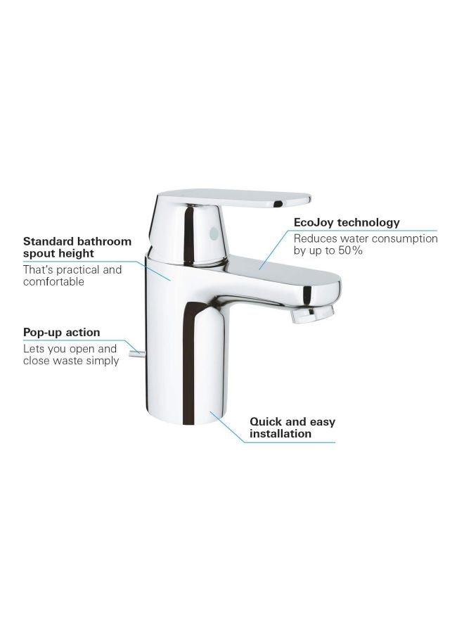 Eurosmart Cosmopolitan Ohm Basin Faucet Chrome