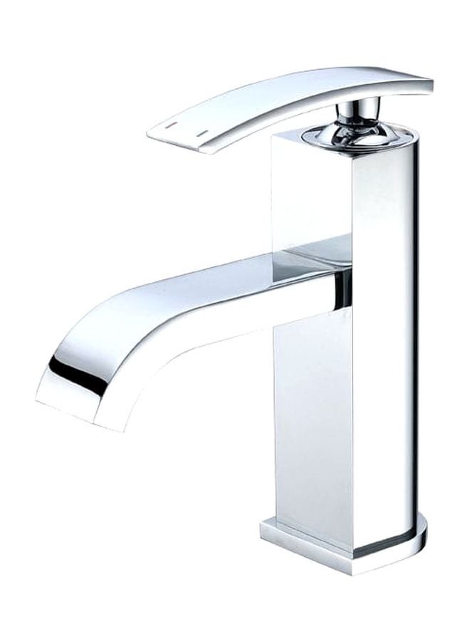 High-End Basin Faucet Silver 25x19x7cm