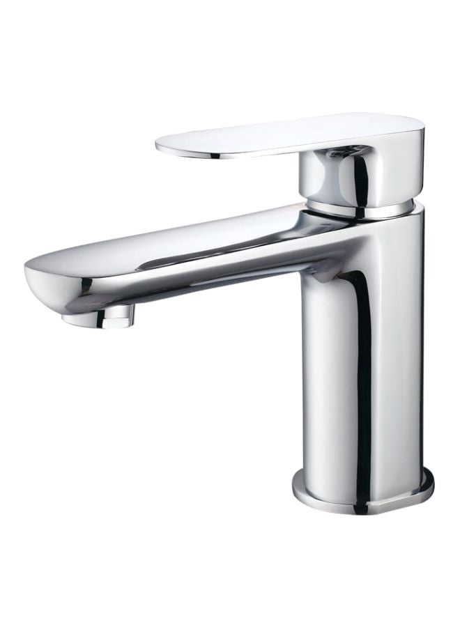 Steel Bathroom Faucet Silver 25x19x8cm