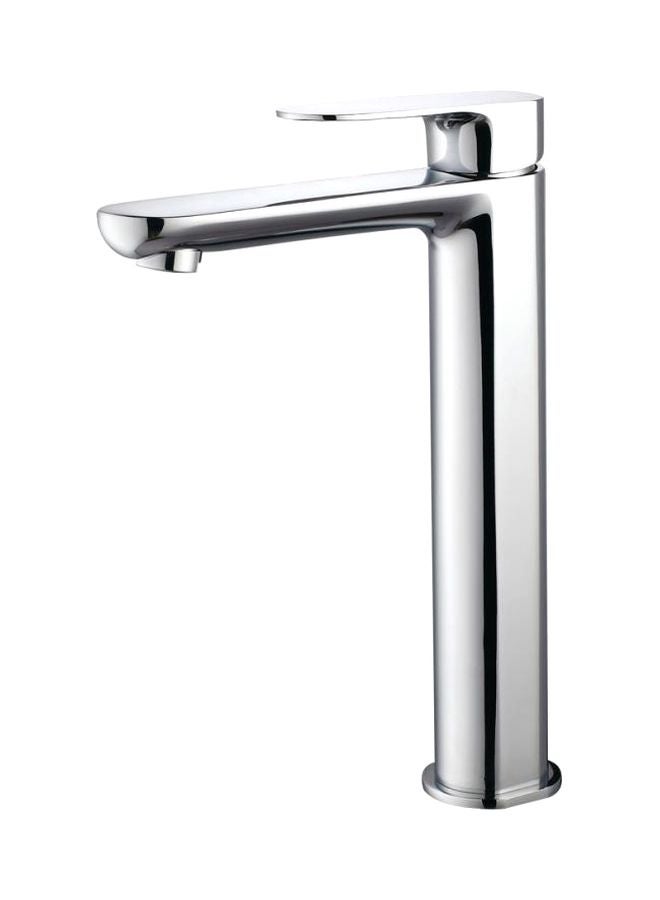 Steel Bathroom Faucet Silver 66x38x46cm