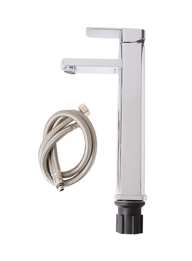 Water Faucet With Hose Silver