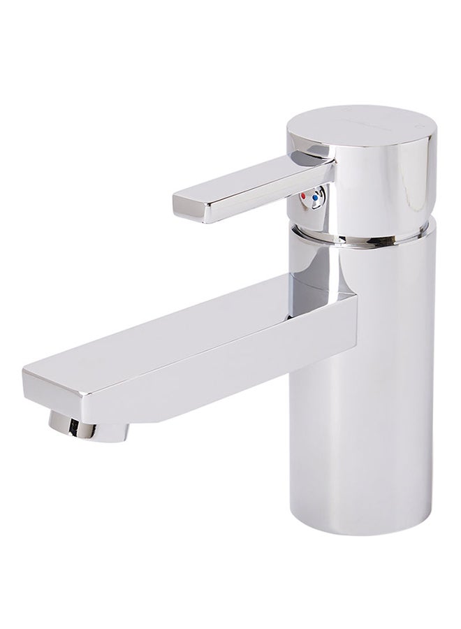 Single Handle Brass Tap Silver