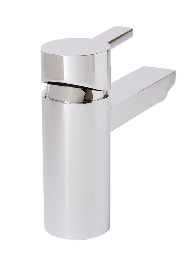 Single Handle Brass Tap Silver