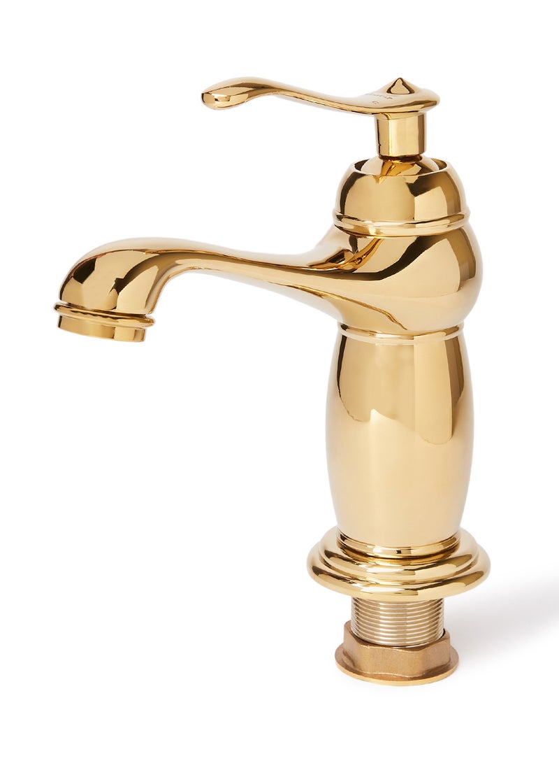 Antique Brass Designed Faucet Golden