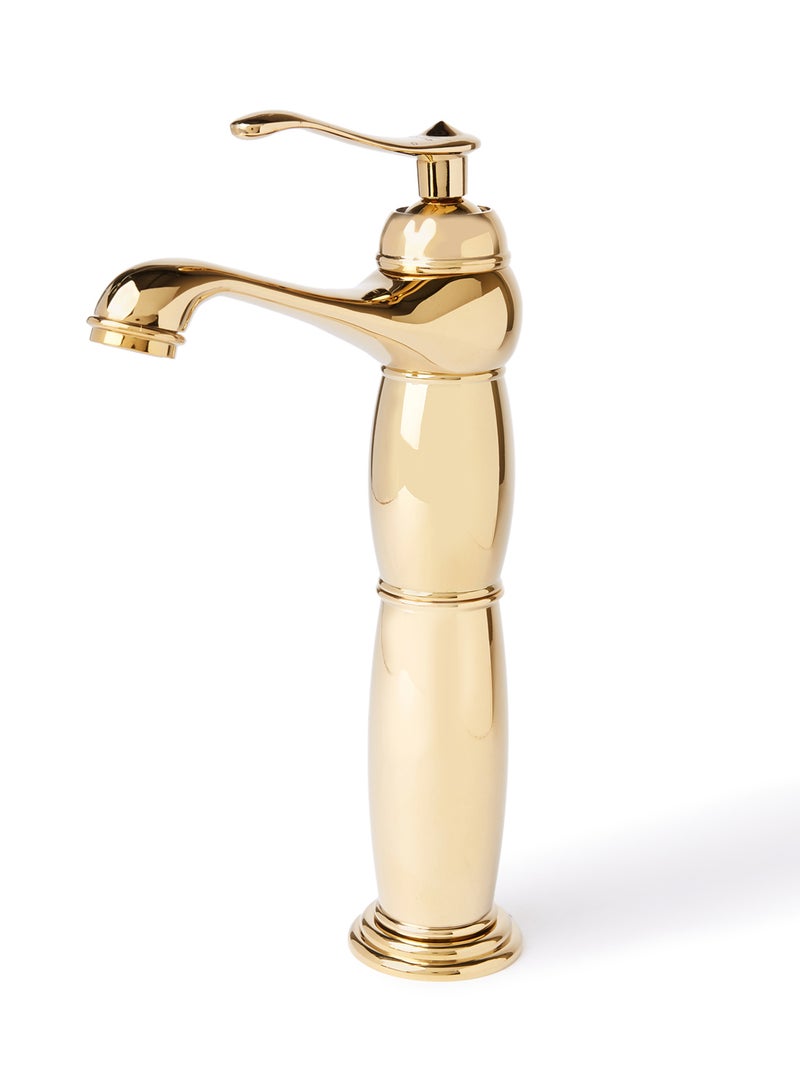 Antique Brass Designed Faucet Golden