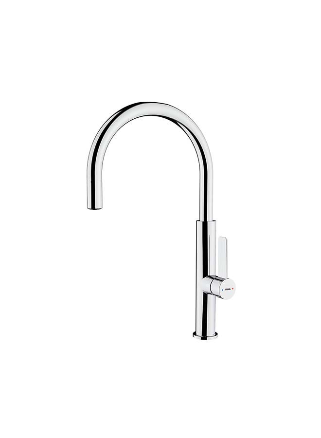 Fot 995 Single Lever Kitchen Tap With Aerator Integrated In Spout Chrome 1cm