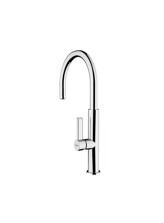 Fot 995 Single Lever Kitchen Tap With Aerator Integrated In Spout Chrome 1cm