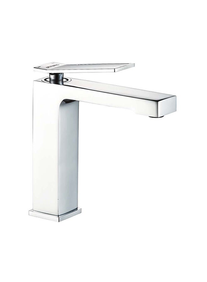 Terni Basin Mixer With Pop Up Waste Brass Single Handle Basin Mixer, Bath Faucet, Sink Faucet For Bathroom, Commercial Lavatories, Kitchen Chrome