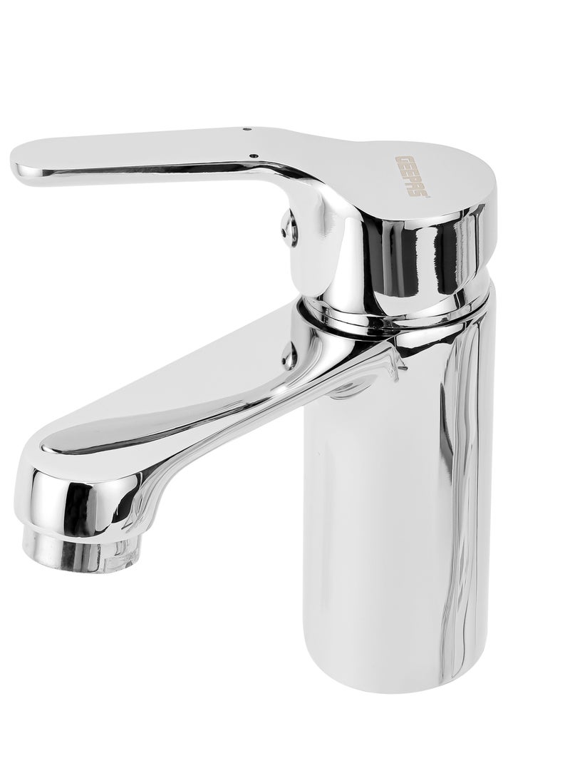Single Lever Wash Basin Mixer With Brass Deck Mounted Tap