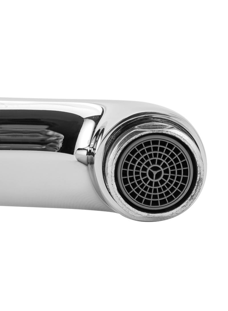 Single Lever Wash Basin Mixer With Brass Deck Mounted Tap