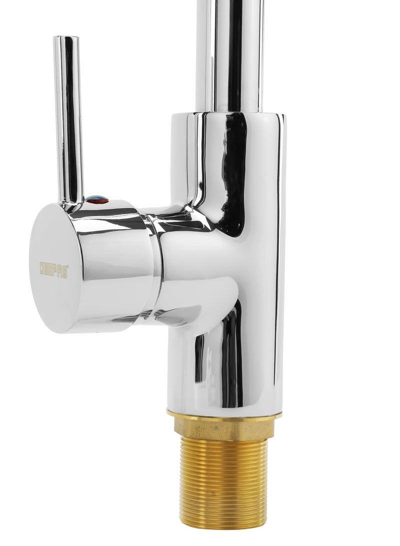 Single Lever Sink Mixer Brass Deck Mounted Tap for Kitchen and Bathroom