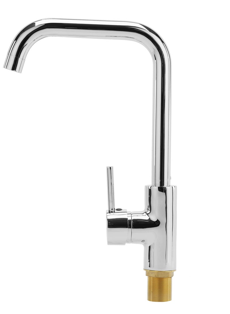 Single Lever Sink Mixer Brass Deck Mounted Tap for Kitchen and Bathroom