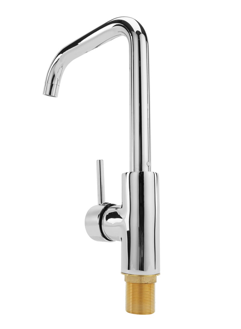 Single Lever Sink Mixer Brass Deck Mounted Tap for Kitchen and Bathroom