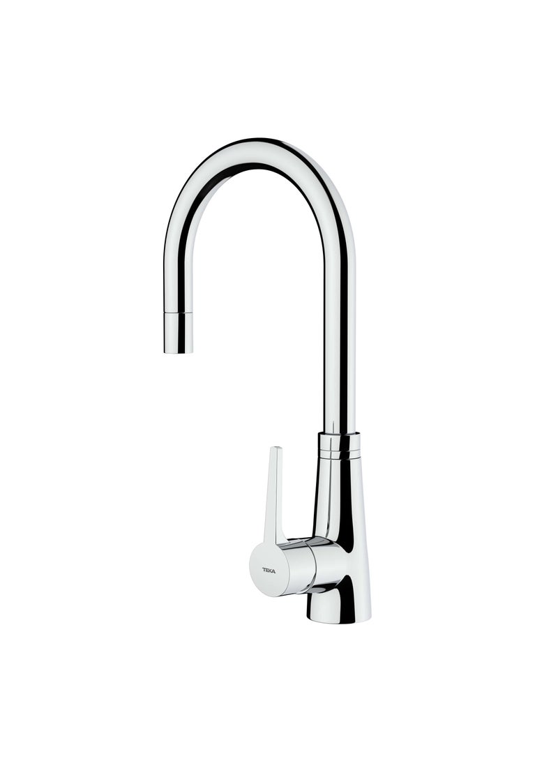 TEKA VTK 938 Kitchen Mixer Tap with High Spout and Pull-Out Shower