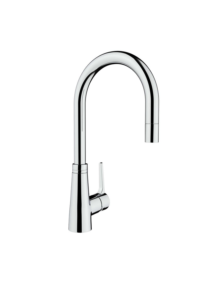 TEKA VTK 938 Kitchen Mixer Tap with High Spout and Pull-Out Shower