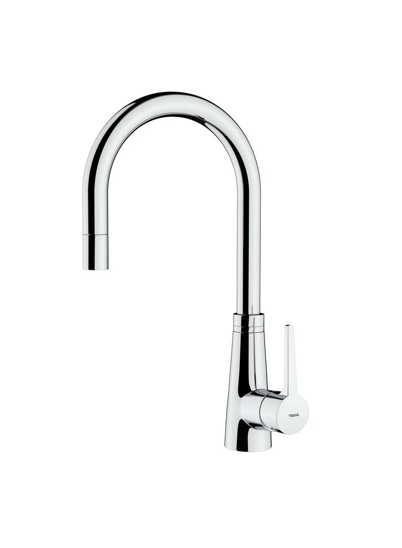 TEKA VTK 938 Kitchen Mixer Tap with High Spout and Pull-Out Shower