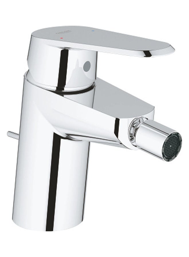 Eurodisc Cosmopolitan Single-Lever Bidet Mixer Silver