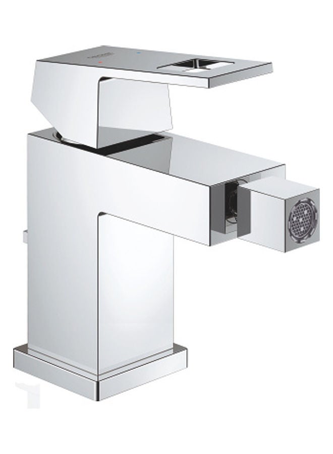 Eurocube Single-Lever Bidet Mixer Silver