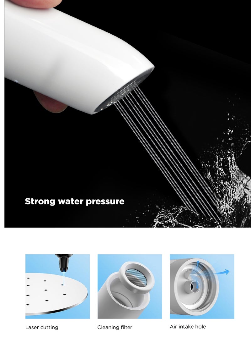 Electric Ultra-Portable Shattaf (Bidet). Handheld Travel shattaf shower - USB (Type-C) Rechargeable. Best for Camping, Desert Trips, Airplanes, Trains & always Hygiene.  [one year warranty]