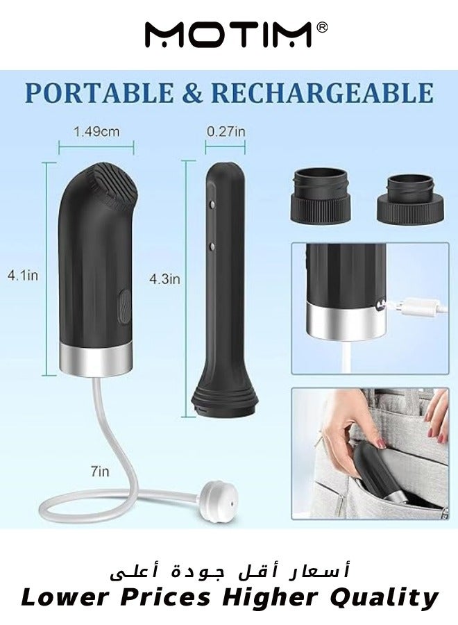 Portable Electric Bidet with 3 Speed ​​Automatic Irrigator Premium Travel Shattaf Handheld Sprayer for Personal Hygiene Ideal for Home Office & Outdoor Use