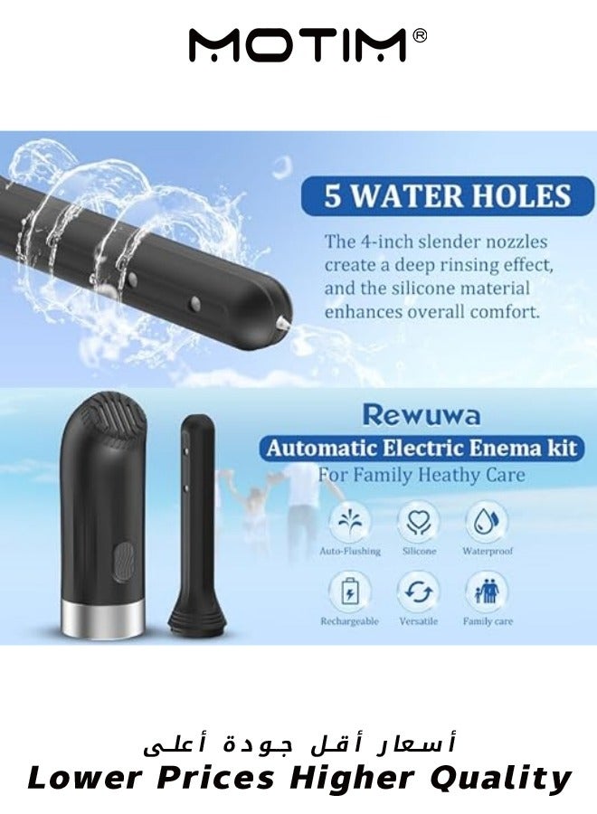 Portable Electric Bidet with 3 Speed ​​Automatic Irrigator Premium Travel Shattaf Handheld Sprayer for Personal Hygiene Ideal for Home Office & Outdoor Use