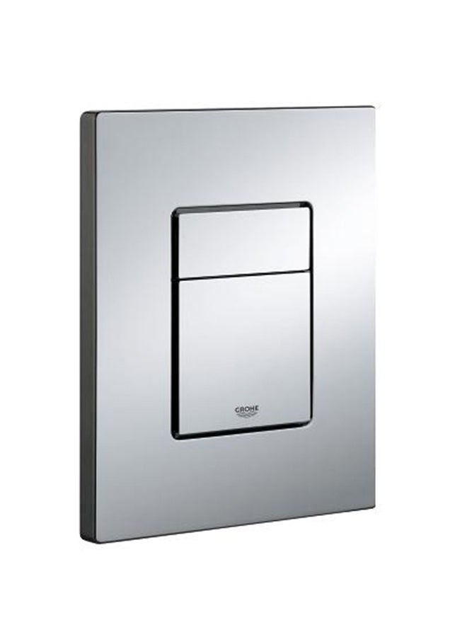 Wall Plate Chrome L 156 x W 12 x H 156 mm