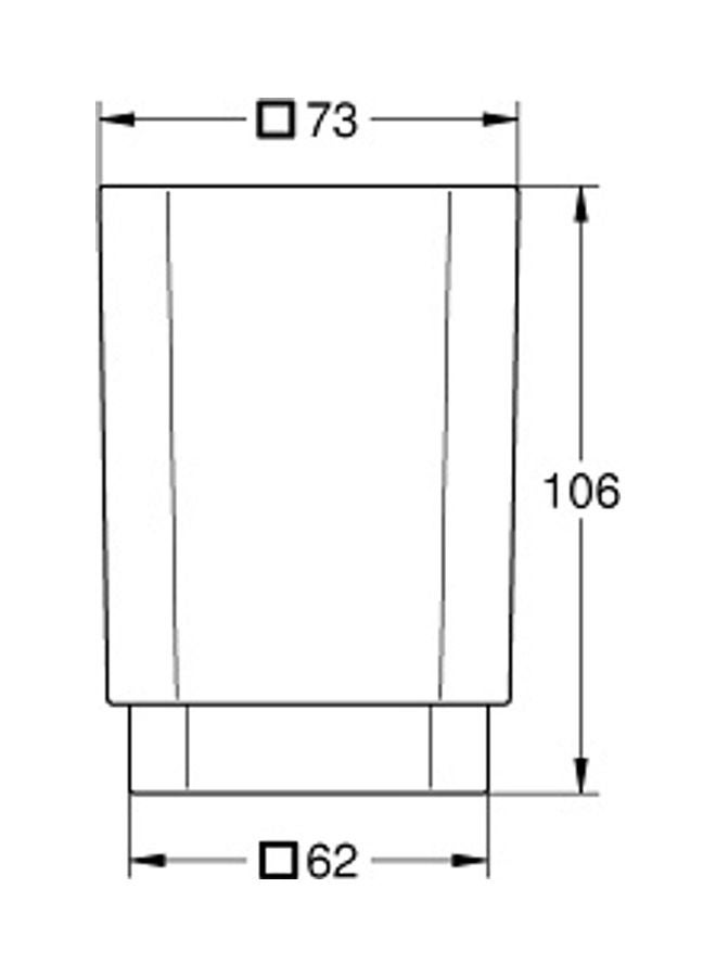 Selection Cube Glass Clear 106x73x62cm