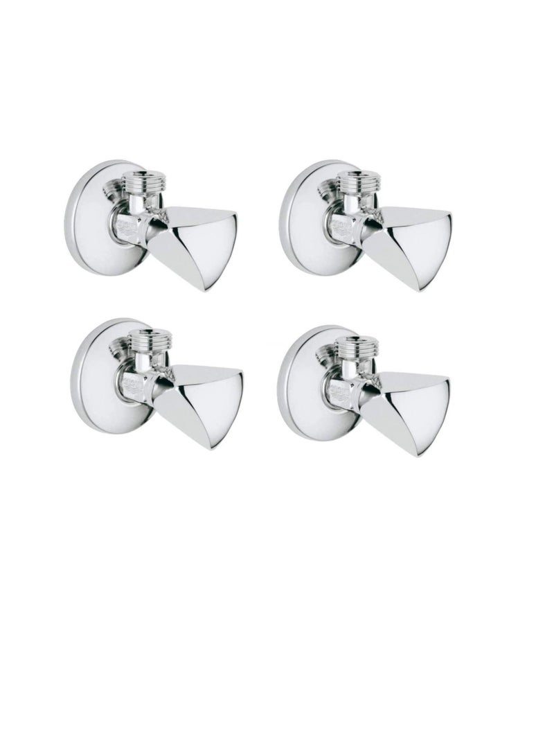 Grohe Genuine Angle Valve 1/2 Inch Pack of 4 , Made in Germany