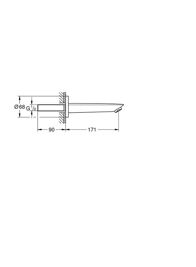 New Baucosmopolitan Bath Spout 1325510F