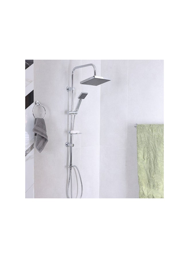 Luxury Square Shower Column Chrome 40x60centimeter