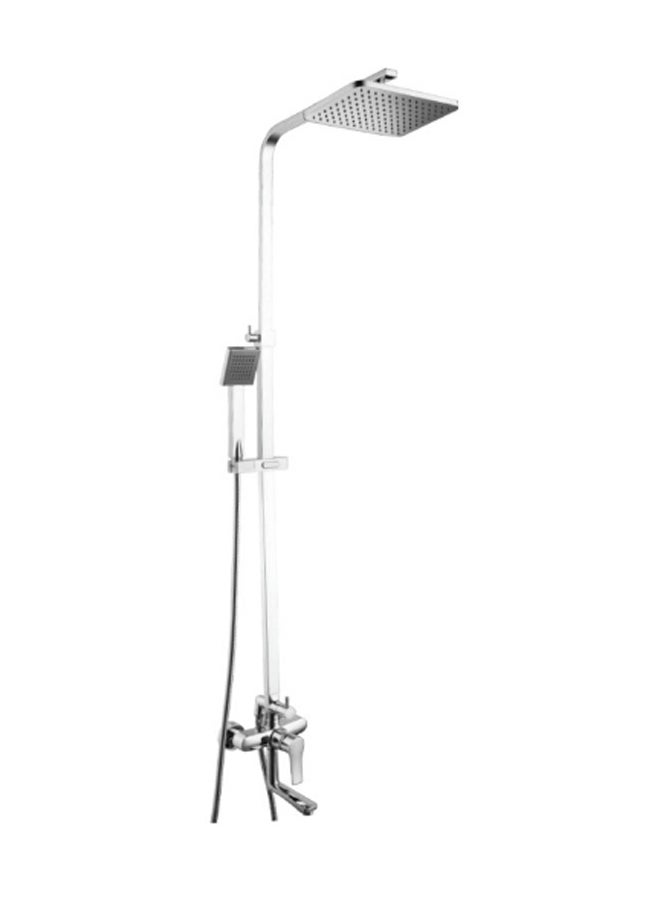 Milano Charming Rain Shower Silver