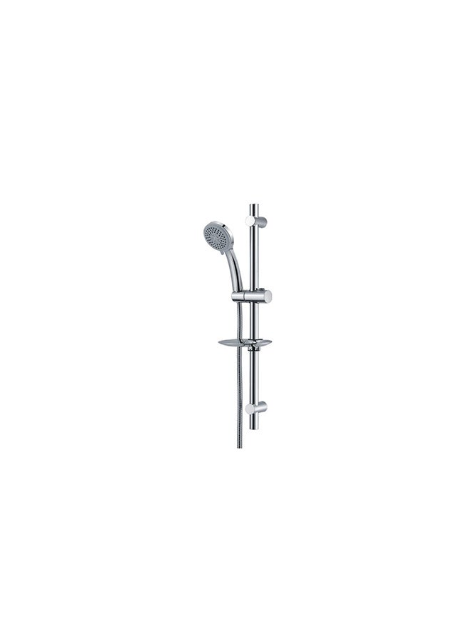 Milano Innova Sliding Bar Shower Kit Silver 40x60centimeter